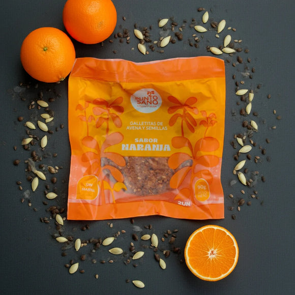 Galletas de avena Naranja caja x8