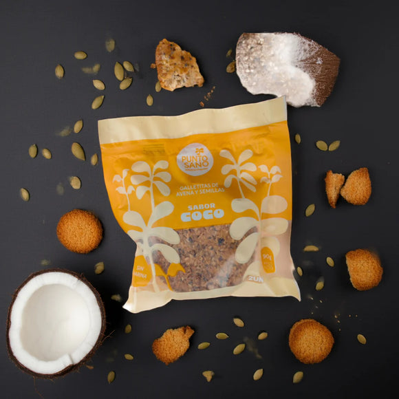 Galletas de avena Coco caja x8