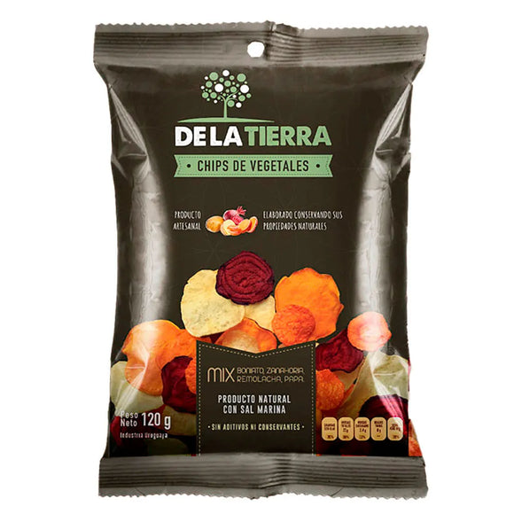 Chips Vegetales De la Tierra 120g