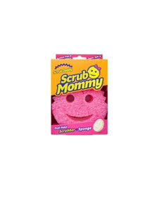 ESPONJA SCRUB MOMMY COMBINADA ROSADA Y BLANCA